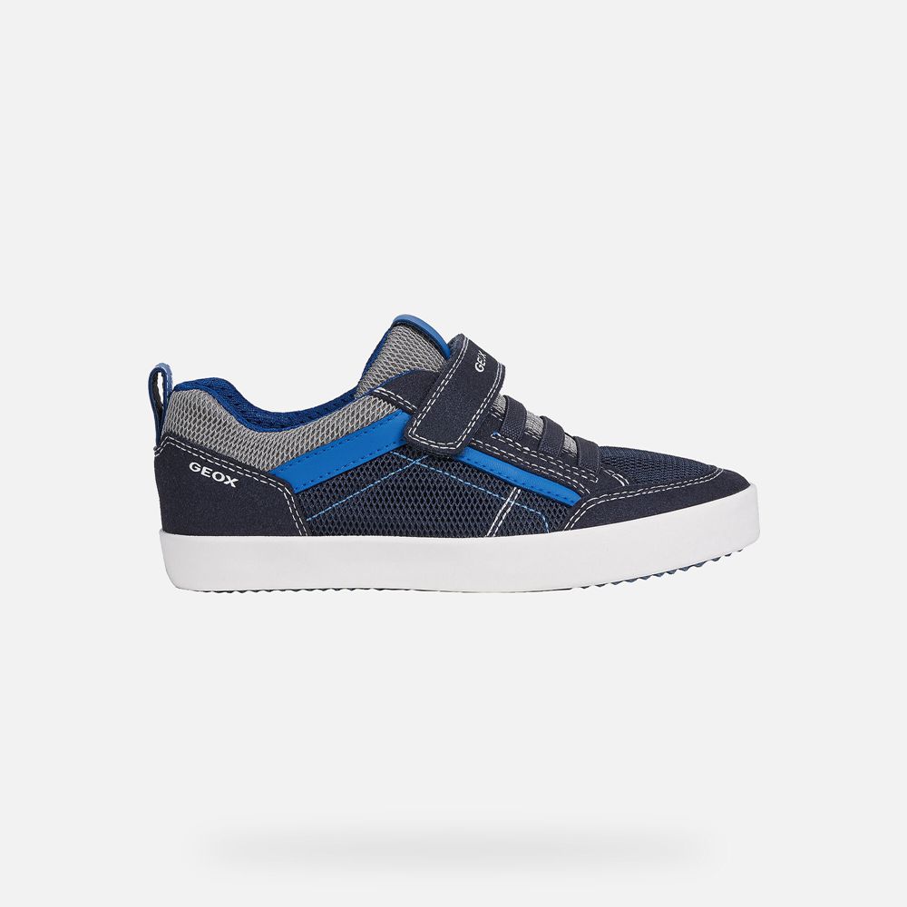 Geox Sneakers Navy Kilwi - Geox Boys Shoes - RCGIDL375